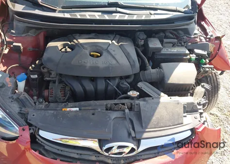 2012 Hyundai Elantra Gls (Ulsan Plant) from USA, damaged, VIN KMHDH4AE7CU329931